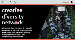 Desktop Screenshot of creativediversitynetwork.com